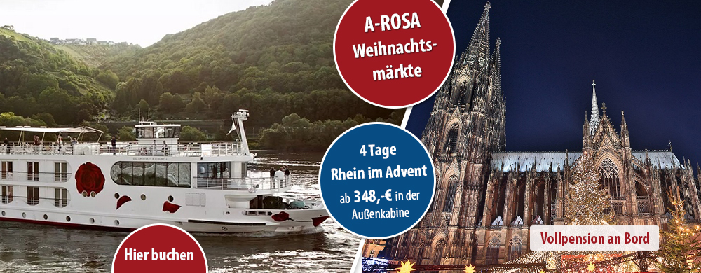 Rhein im Advent-Weihnachtsmärkte