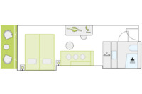 2-Bett-Außenkabine 14.5 D m²