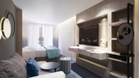 2-Bett-Außenkabine mit französischem Balkon 14.5 D m² 2-Bett-Außenkabine mit französischem Balkon 14.5 D m²