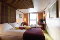 2-Bett-Außenkabine mit französischem Balkon 16 C m² 2-Bett-Außenkabine mit französischem Balkon 16 C m²