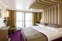 2-Bett-Außenkabine mit Balkon 21 C m² 2-Bett-Außenkabine mit Balkon 21 C m²