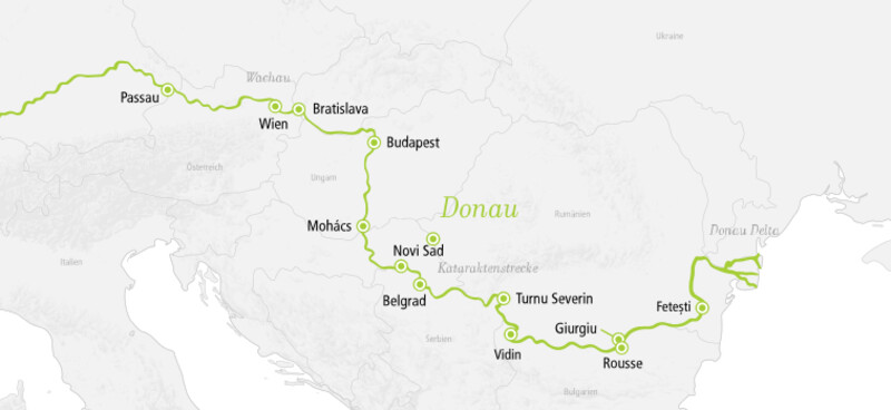 Donau Königin ab Wien Richtung Delta 2027 Donau Königin ab Wien Richtung Delta 2027
