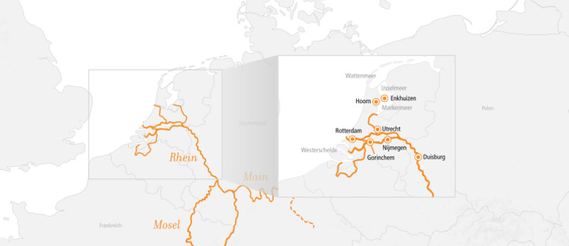 Rhein Erlebnis Niederlande & IJsselmeer 2027 Rhein Erlebnis Niederlande & IJsselmeer 2027