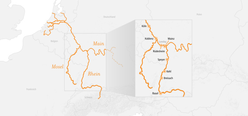 Rhein, Loreley & Städteflair 2027 Rhein, Loreley & Städteflair 2027