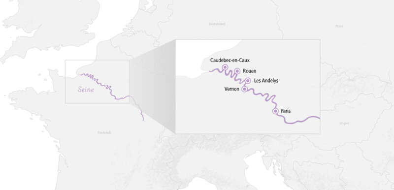 Seine Erlebnis Normandie mit Paris 2026  Seine Erlebnis Normandie mit Paris 2026